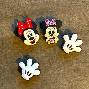 Minnie Mouse Shoe Charms